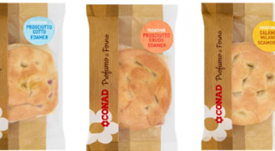 Presenza di corpi estranei, supermercati Conad richiamano tutti i lotti delle focaccine farcite con formaggi e salumi vari proprio a marchio