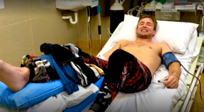 Uno squalo tigre di 3,6 metri attacca un surfista nel