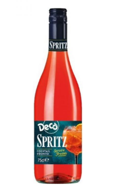 Allerta alimentare per il cocktail pronto Decò Spritz 75cl: etichetta non conforme
