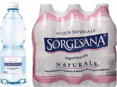 Sorgesana di Acqua Lete contaminata, il Ministero della Salute ritira un lotto di bottiglie da mezzo litro