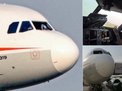 Finestrino dell'aereo si rompe a 10.000 metri: atterraggio d'emergenza