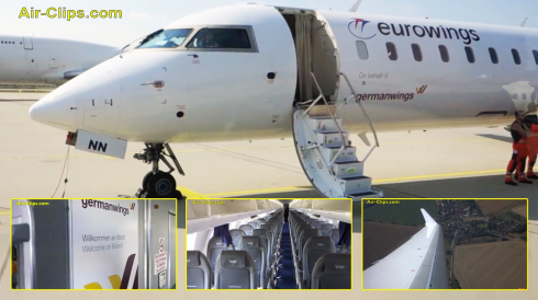 Aereo Eurowings colpito da un fulmine, torna all'aeroporto di Bruxelles