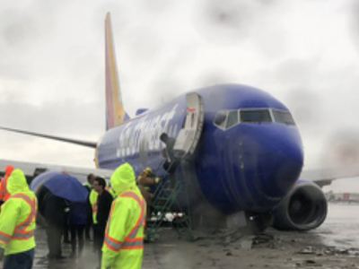 California, aereo fallisce l'atterraggio e finisce fuoripista: terrore tra i passeggeri