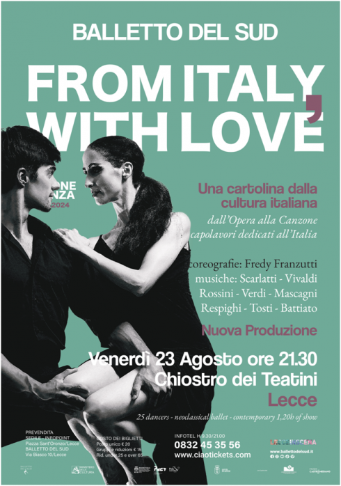 "From Italy, with love" - estate 2024 Balletto del Sud 