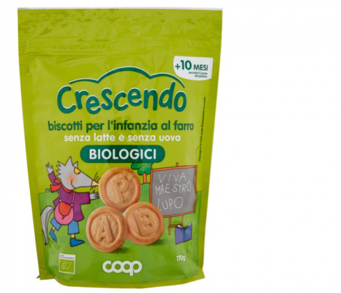 COOP richiama biscotti per l’infanzia al farro