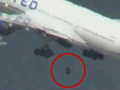 Aereo della United perde una ruota durante il decollo ma atterra in sicurezza – Il video