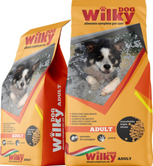 Crocchette per cani al maiale Wilky Dog Adult richiamate per presenza di Salmonella