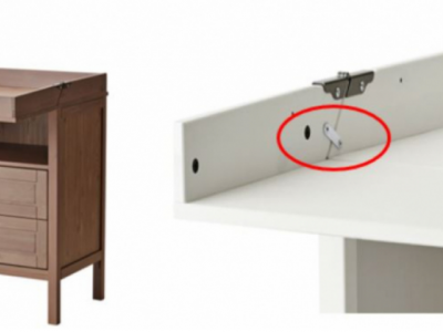 IKEA informa i clienti: se avete il fasciatoio SUNDVIK «fissate la ribalta»