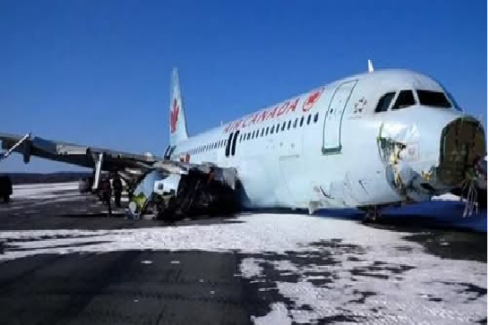 Video cattura momenti terrificanti all'interno del volo 2259 Air Canada