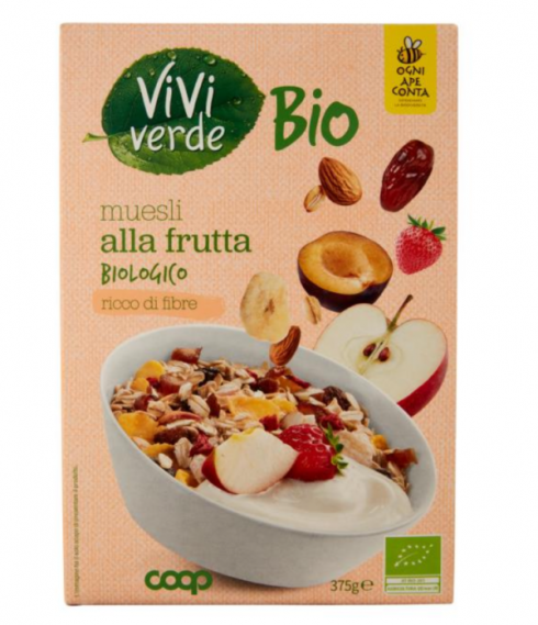  Muesli alla frutta bio richiamati per possibile presenza di micotossine