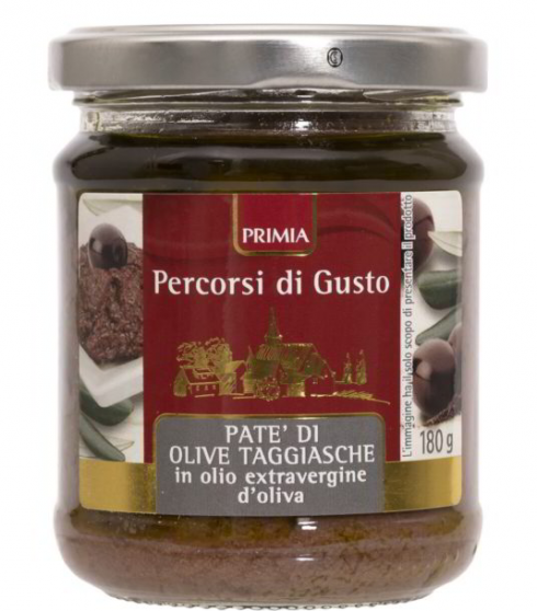 Corpi estranei nei vasetti di patè di olive taggiasche a marchio Primia Percorsi di Gusto: richiamati dagli scaffali