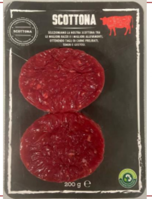 Presenza di Salmonella, richiamato lotto di tartare carne di scottona bovino adulto a marchio Lidl