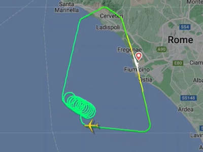 Volo Hainan Airlines Roma Fiumicino-Shenzhen, atterraggio d´emergenza per bird strike